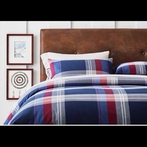 PB Teen Walker Plaid F/Q duvet